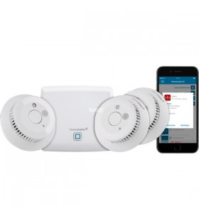 Set de pornire homematic ip smart home dispozitiv de alarmă de fum (hmip-sk4), detector de fum