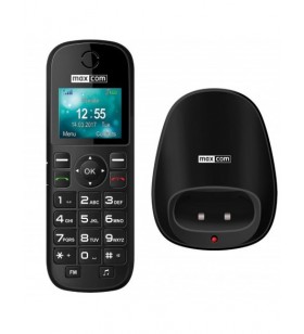 Telefon maxcom, cu butoane,display color, black "mm35d"