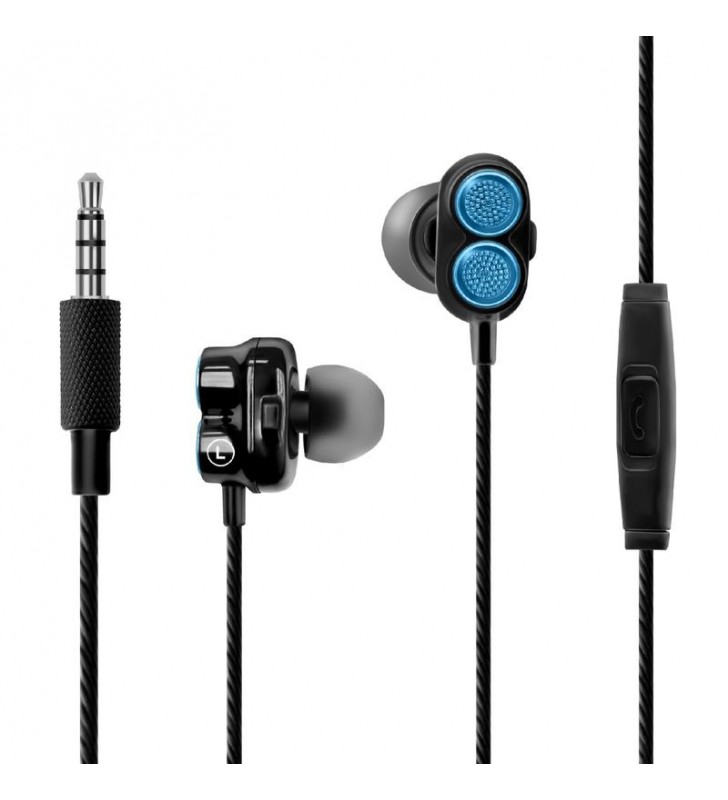 Promate onyx.blue in-ear earphones