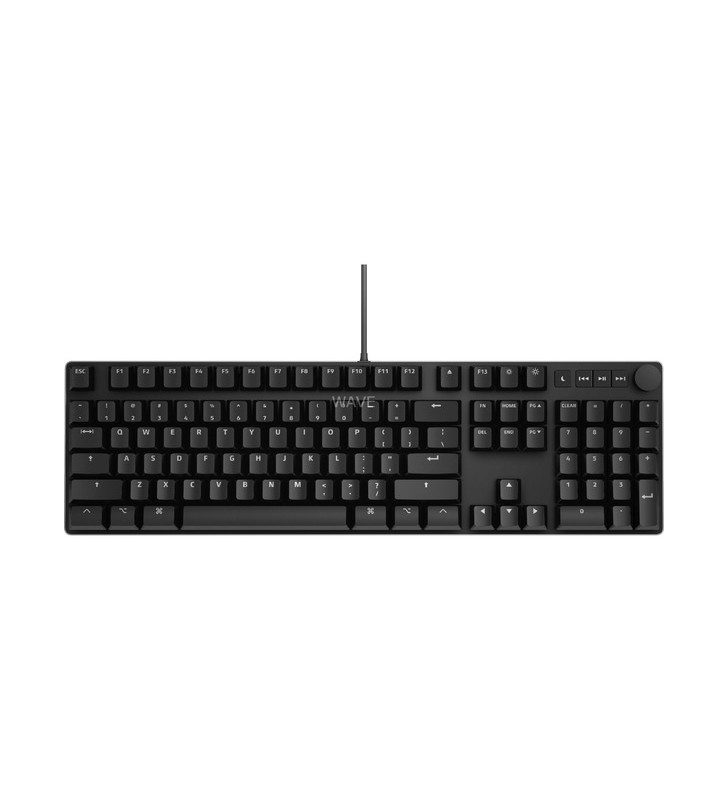 Tastatura mactigr(negru, aspect sua, cherry mx low profile red)