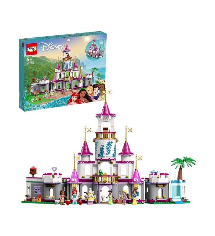 Jucărie de construcție lego 43205 disney princess ultimate castle adventure