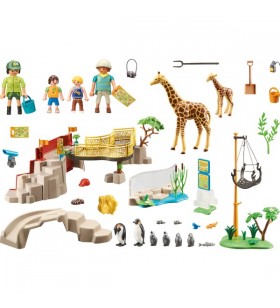 Playmobil 71190 family fun grădina zoologică mare de aventură, jucărie de construcție