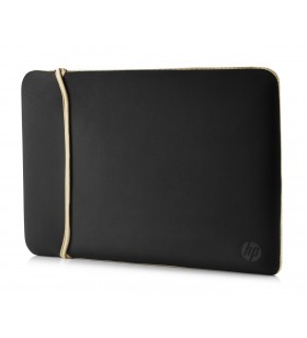 Hp reversible neoprene genți pentru notebook-uri 39,6 cm (15.6") geantă sleeve negru, de aur