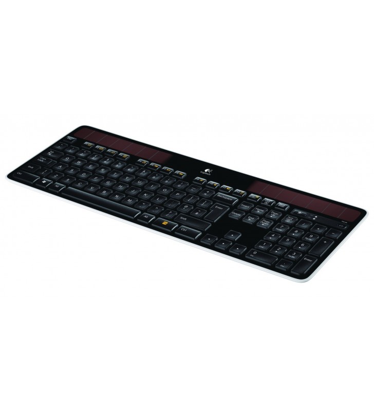 Logitech k750 tastaturi rf fără fir qwertz elvețiană negru