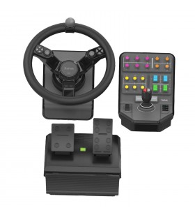 Logitech 945-000062 periferice pentru gaming volan + pedale analog/ digital negru