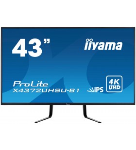 Iiyama prolite x4372uhsu-b1 monitoare lcd 108 cm (42.5") 3840 x 2160 pixel 4k ultra hd led negru