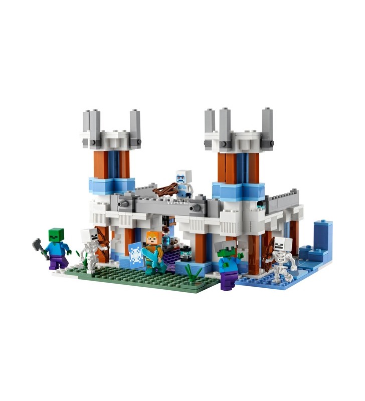 Lego 21186 minecraft der eispalast, konstruktionsspielzeug