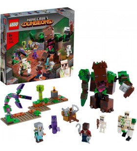 Jucărie de construcție lego 21176 minecraft monștrii junglei