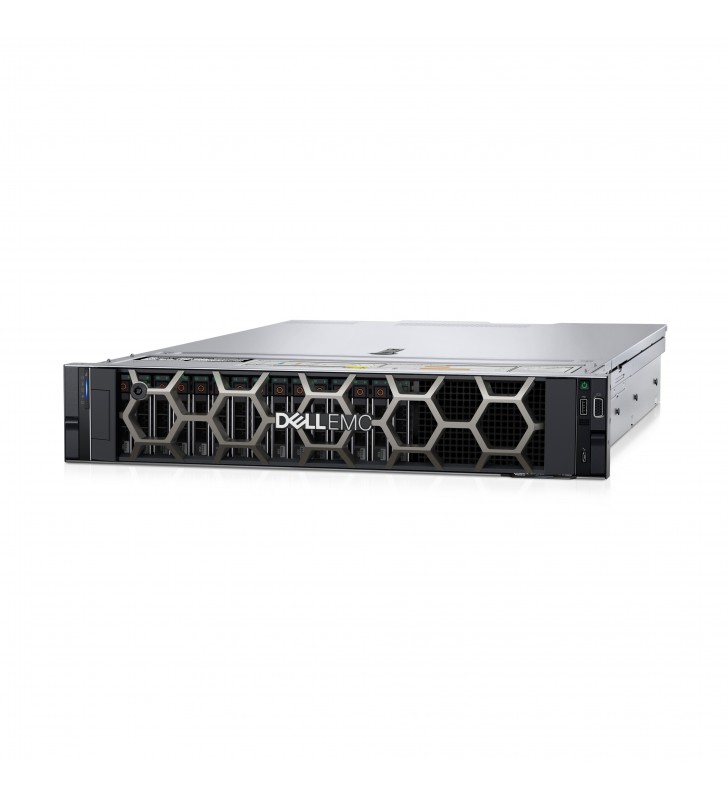 Dell poweredge r550 servere 480 giga bites cabinet metalic (2u) intel® xeon® silver 2,1 ghz 16 giga bites ddr4-sdram 800 w