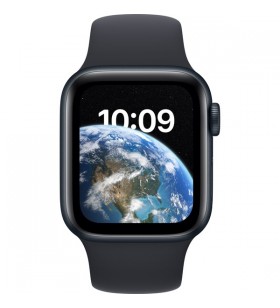 Apple watch se (2022), ceas inteligent (albastru miezul nopții, 40 mm, brățară sport, carcasă din aluminiu, lte)
