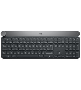 Logitech craft tastaturi rf wireless + bluetooth azerty franţuzesc negru, gri