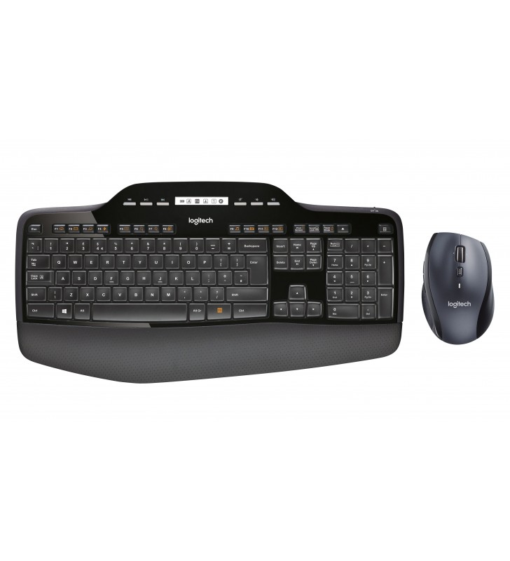 Logitech mk710 tastaturi rf fără fir qwerty pan nordic negru