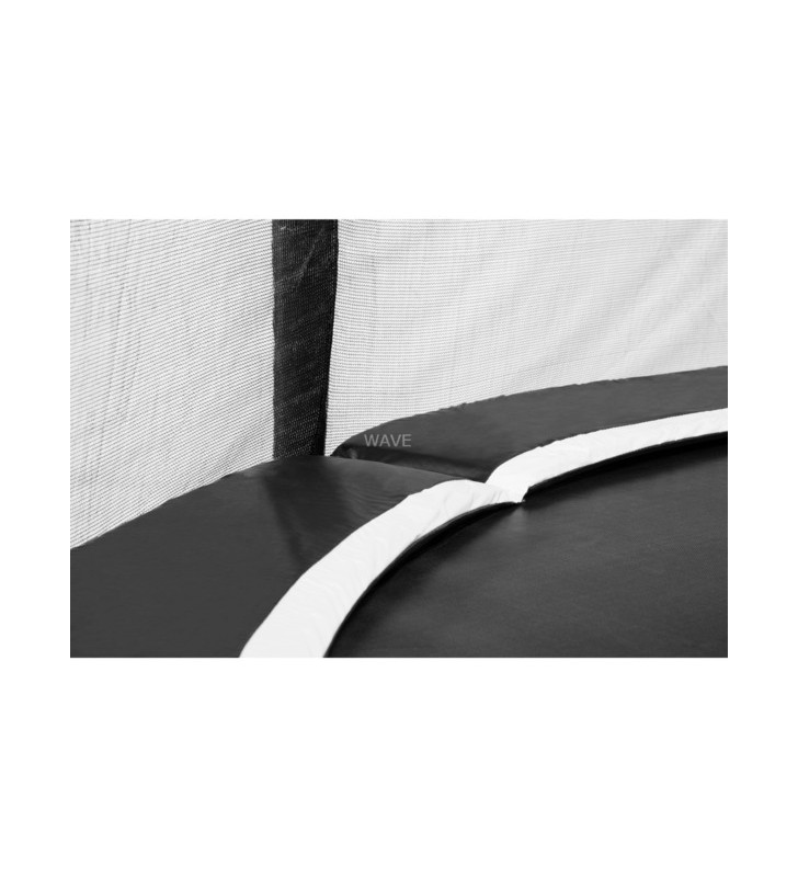 Combo trambulină salta, echipament de fitness (negru, rotund, 427 cm)