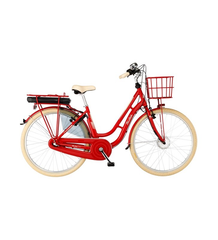 Profit Similarity Chaise longue Bicicleta FISCHER CITA Retro 2.0 (2022), pedelec (roșu (lucioasă), cadru de  28", 48 cm) - TopPrice.ro