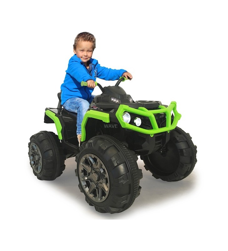 Vehicul pentru copii jamara ride-on quad protector(verde, 12v)