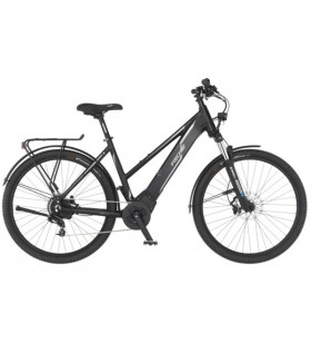 Bicicleta fischer terra 5.0i (2022), pedelec (negru (mat), cadru de 27,5", 49 cm)