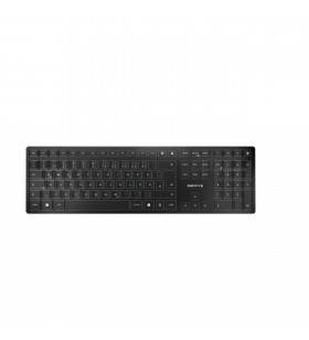 Cherry kw 9100 slim tastaturi rf wireless + bluetooth qwertz germană negru