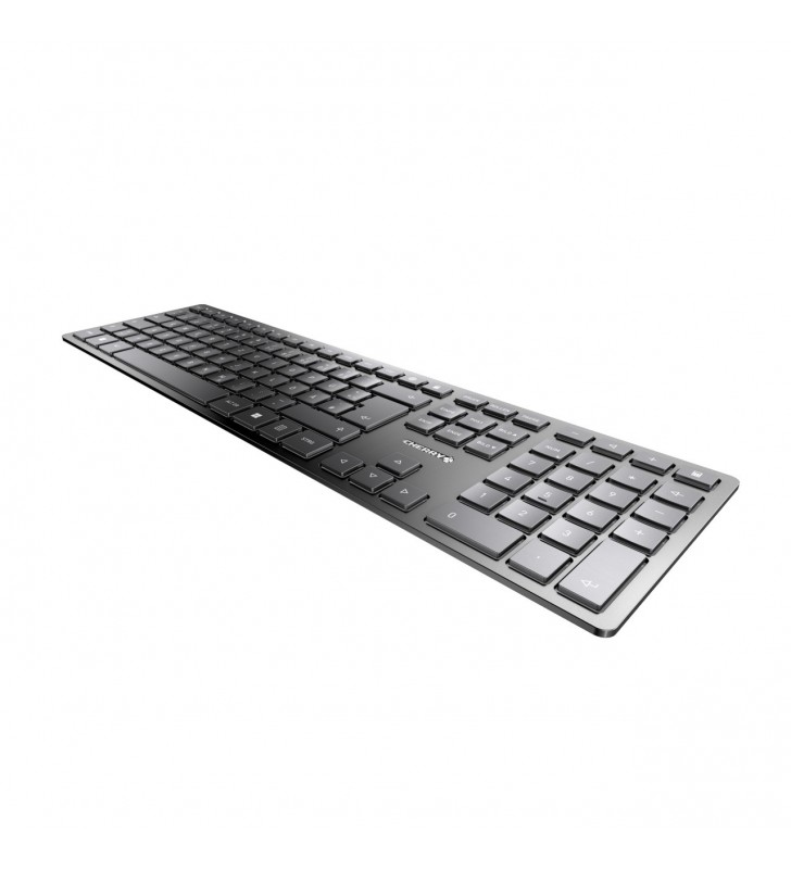 Cherry kw 9100 slim tastaturi rf wireless + bluetooth qwertz germană negru