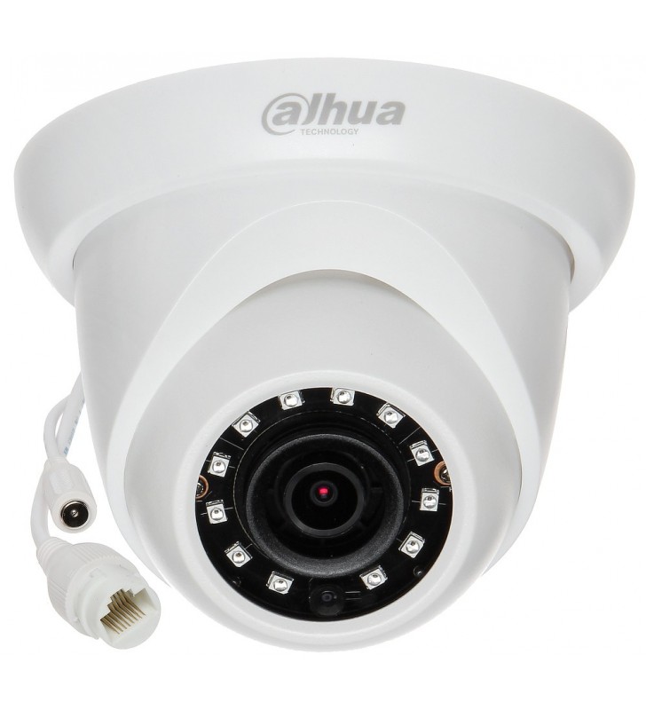 Camera IP Dome Dahua IPC-HDW1230S-0360B-S5, 2MP, Lentila 3.6mm, IR 30m
