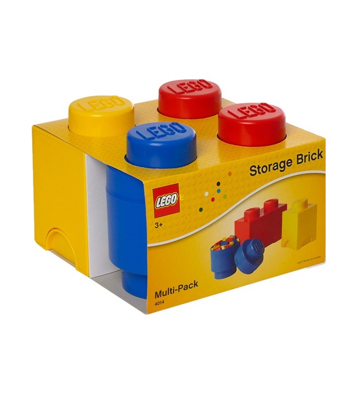 Pachet multiplu lego storage 3 piese colorat, cutie de depozitare