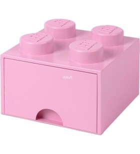 Lego brick drawer 4 roz, cutie de depozitare
