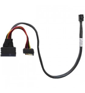Adaptor cablu highpoint msas sff8643-u.2 sff-8639 nvme (negru, 1 metru)