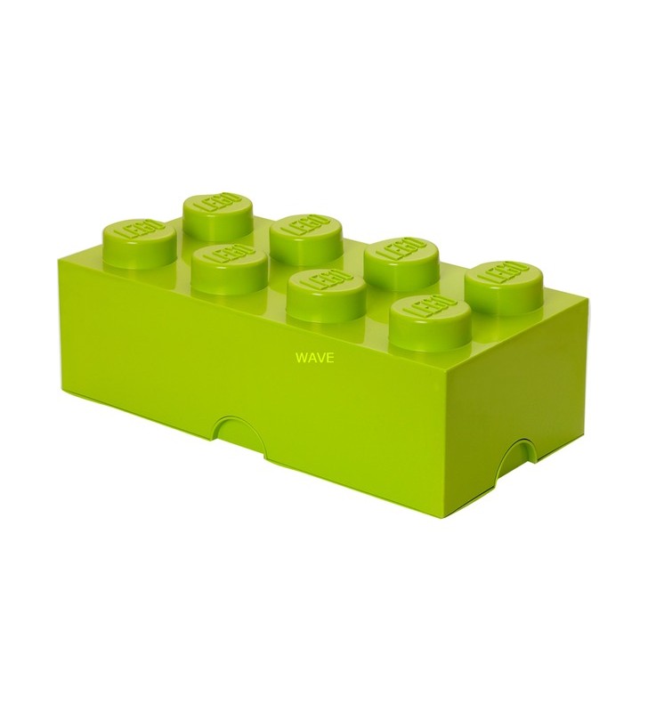 Room copenhaga lego storage brick 8 verde deschis, cutie de depozitare (verde deschis)