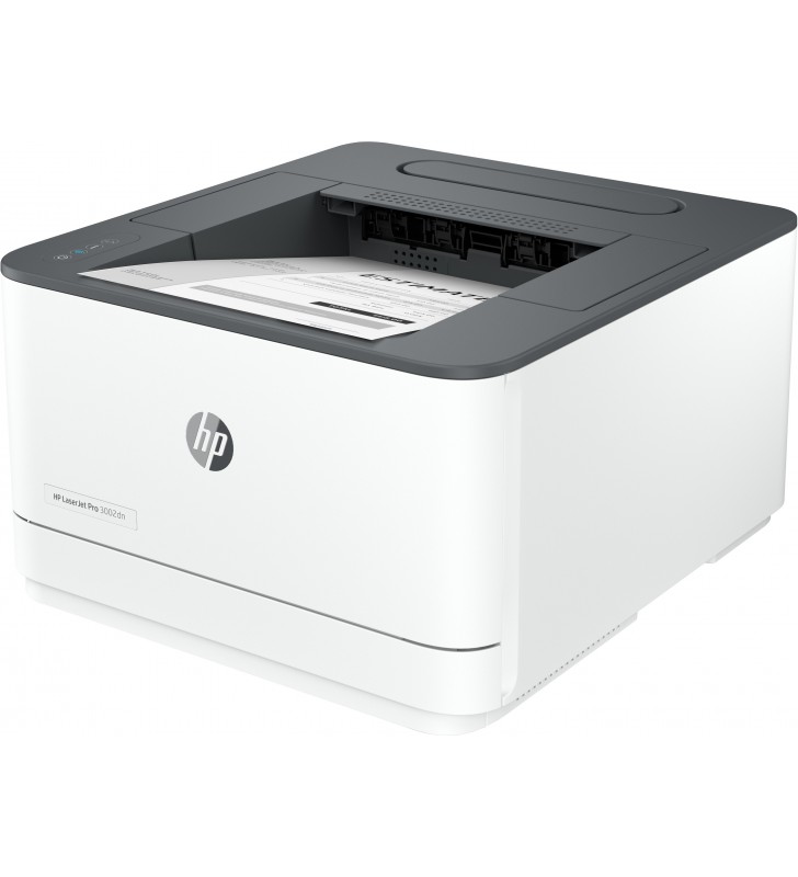 Hp laserjet pro imprimantă 3002dn, alb-negru, imprimanta pentru firme mici şi medii, imprimare, wi fi de bandă duală securitate
