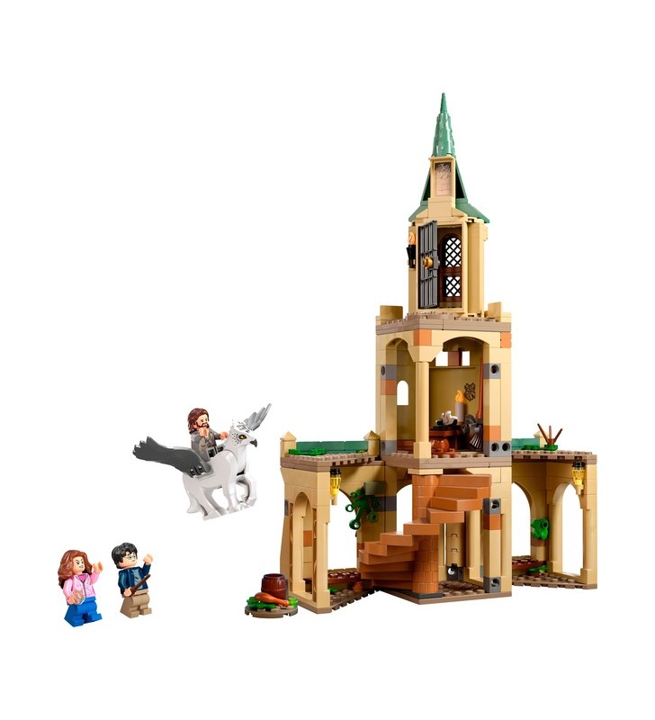 Jucărie de construcție lego 76401 harry potter hogwarts™ pentru salvarea lui sirius (extensie de castel cu figură buckbeak)