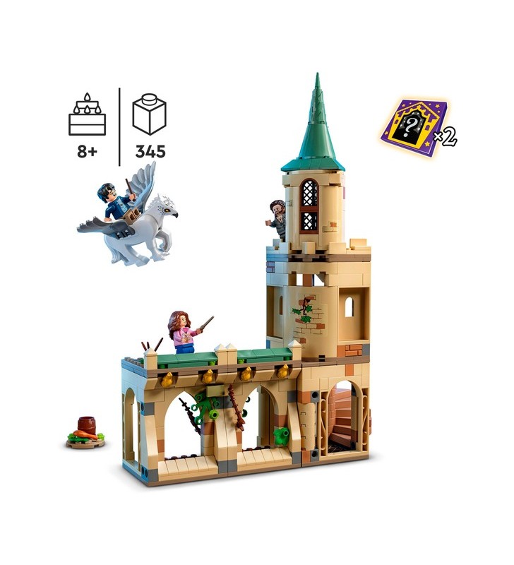 Jucărie de construcție lego 76401 harry potter hogwarts™ pentru salvarea lui sirius (extensie de castel cu figură buckbeak)