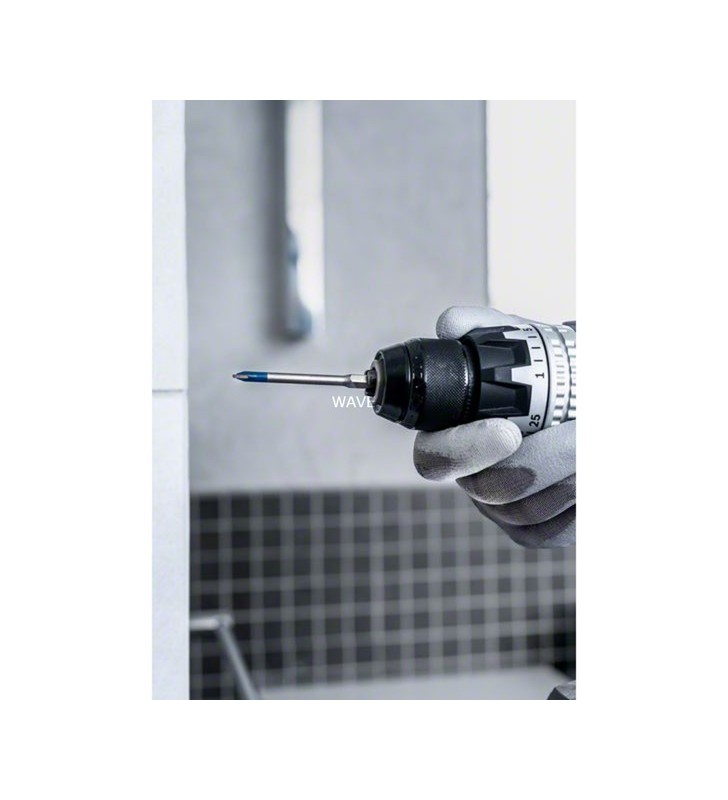 Bosch expert hex-9 hardceramic set de burghie pentru tigla, ø 5mm (lungime 90 mm)