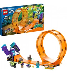 Lego 60338 city stuntz cimpanzee jucărie de construcție în buclă