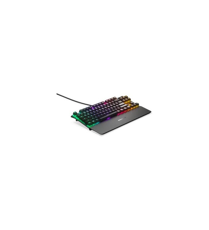 Tastatură pentru jocuri steelseries apex pro tkl(negru, aspect de, steelseries omnipoint)