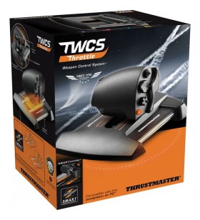 Thrustmaster twcs accelerație, pârghie de tracțiune (negru/portocaliu)