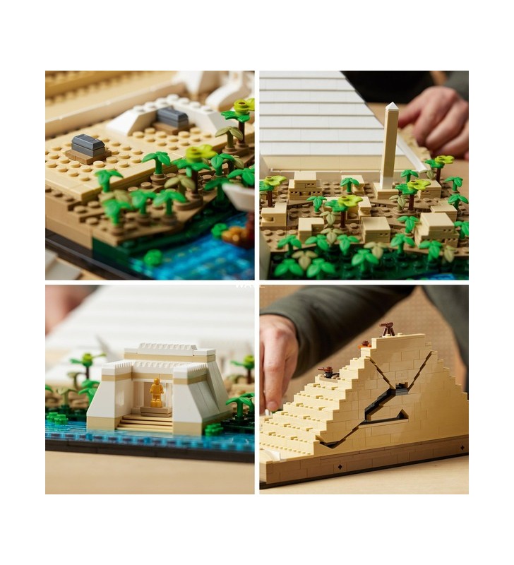 Lego 21058 arhitectura piramida lui keops jucărie de construcție