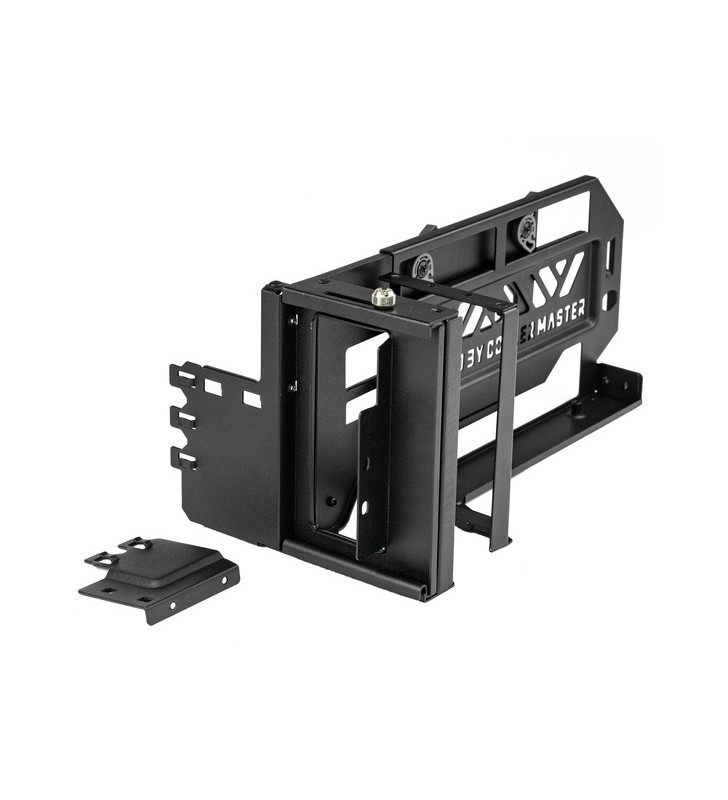 Kit suport pentru card grafică verticală cooler master v3, suport (gri inchis)