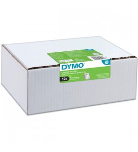 Dymo labelwriter pachet original avantaj etichete pentru adresa 36x89mm, 12 role cu 260 de etichete fiecare (adeziv permanent, 2093093)