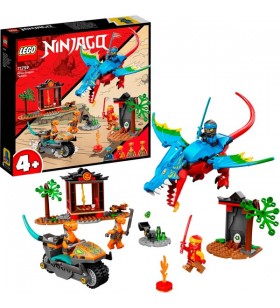 Jucărie de construcție a templului dragonului lego 71759 ninjago