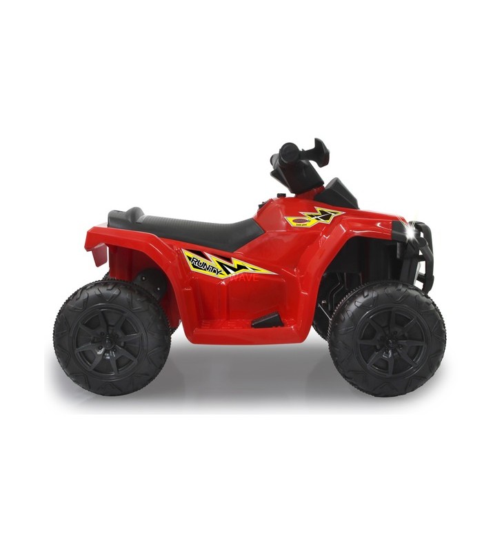 Jamara ride-on mini quad runty, vehicul pentru copii (rosu/negru, 6v)
