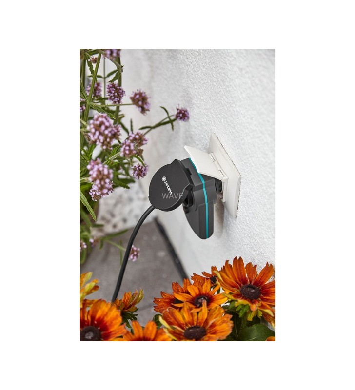 Gardena smart adaptor de alimentare mufa, priza (negru)