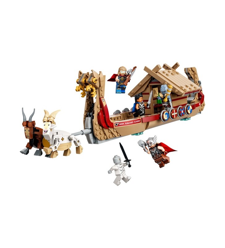 Lego 76208 marvel super heroes jucărie de construcție barca cu capră