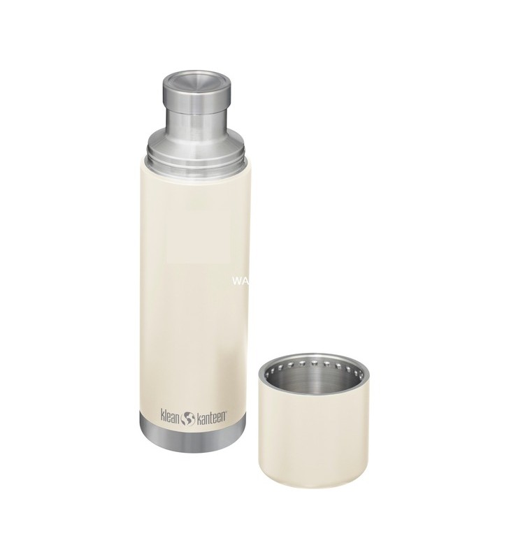 Sticla termos klean kanteen tkpro-tf izolată în vid, 1.000 ml (alb, cu capac de turnare)