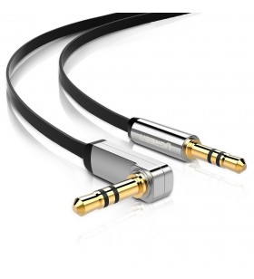 Ugreen 10597 cablu audio 1 m 3.5mm negru