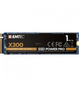 Emtec x300 m2 ssd power pro 1 tb (pcie 3.0 x4, nvme, m.2 2280)