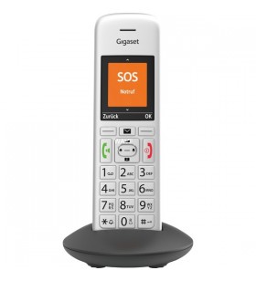 Gigaset E390HX, telefon VoIP (negru argintiu)