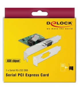 Delock pcie - 1 x rs-232 serial, adaptor