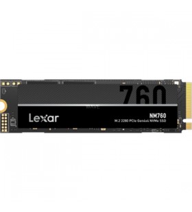 Lexar nm760 512 gb, ssd (pcie 4.0 x4, nvme 1.4, m.2 2280)