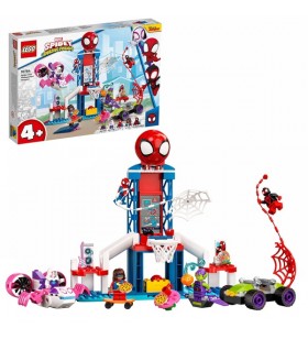 Lego 10784 marvel spidey și super prietenii săi: jucărie de construcție a sediului omului păianjen