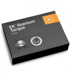 Ekwb ek-quantum torque 6-pachet htc 16 - nichel, conexiune (argintiu, pachet de 6)