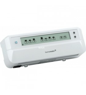 Servomotor de încălzire prin pardoseală Homematic IP Smart Home (HmIP-FALMOT-C12), unitate de control (alb, 12x, motorizat)